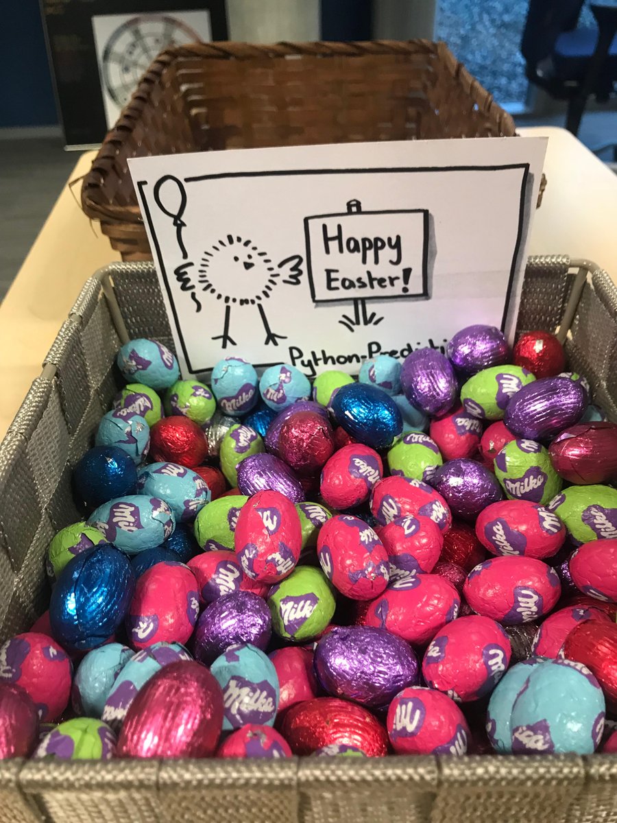 pythonpreds's tweet image. Happy Easter from the Python Predictions team!