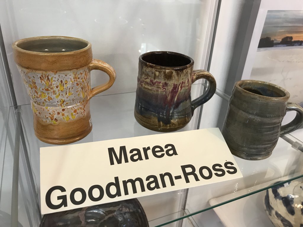 Mugs by Marea, all quite unique, a bit like the maker.... #pottery #cumbriamade #Mugs
