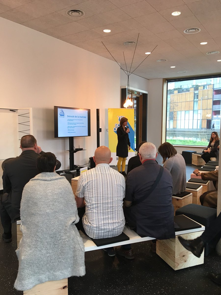 designersplus's tweet image. C’est le début de #Yeswescandesign avec @LyonCityDemain