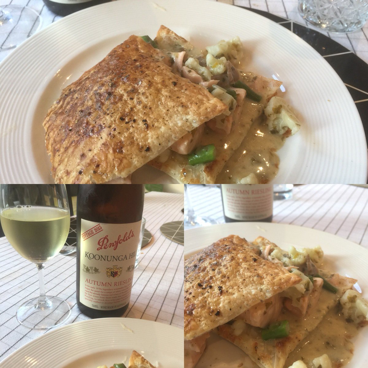 EnabledCooking's tweet photo. #openfaced #bouchee of #salmon and #cauliflower with #penfolds #autumn #riesling 2015 Bon Appetite โ๏ธ๐๐ด๐ช๐พ https://t.co/zfbaTAZr36