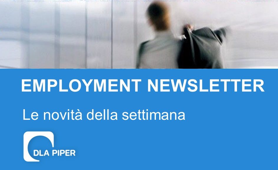 #EMPLOYMENT | Le novità della settimana in materia #lavoro a cura dei professionisti del dipartimento Employment <a href="/GiamFalasca/">Giampiero Falasca</a> , Francesca Anna Maria De Novellis, Davide Maria Testa, Chiara Monaco, Giuseppe Maria Marsico e Domenico Spina
bit.ly/2pVWHNx