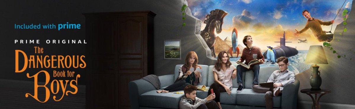 AmazonAtUCI's tweet image. Join Prime Student and check out Prime Originals like The Dangerous Book for Boys with Prime Video! #PrimeStudentRep #Ad