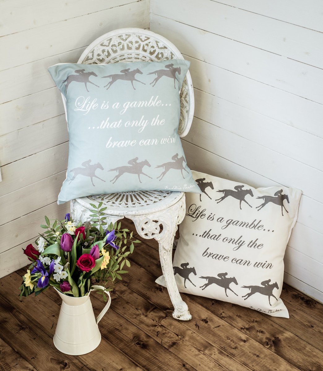 _FreddieParker's tweet photo. #FreebieFriday #Easter2018 #Competition RT &amp; Follow for a chance to win a Freddie Parker Large "Life Is A Gamble That Only The Brave Can Win" Cushion or Shop Here: https://t.co/9jKLlg4dyI £25 Free P&amp;P to UK and Ire https://t.co/9NsyW0mD8X