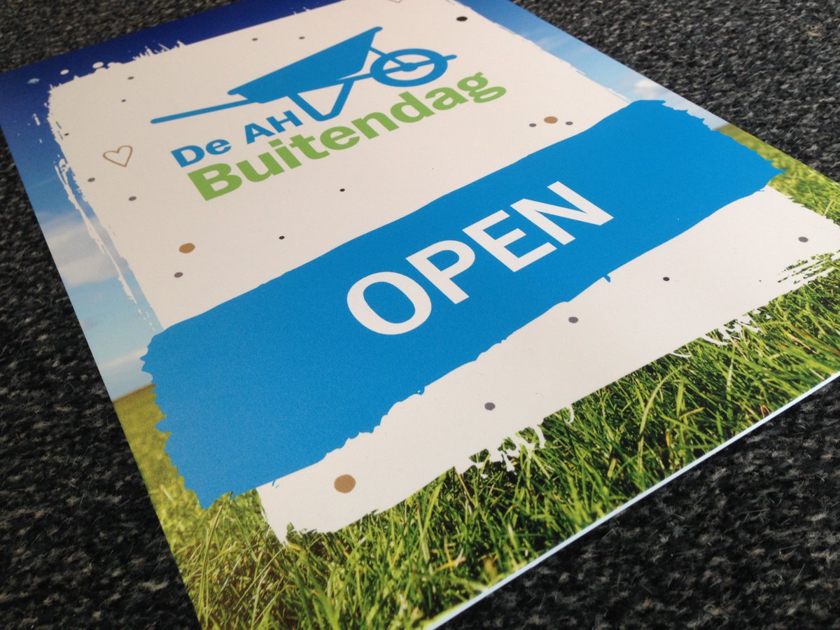 JumblePromotie's tweet photo. Kom naar de de AH Buitendag op Tweede Paasdag, 2 april!
#bewegwijzering #Stickers #dranghekdoeken #Banners @JumblePromotie https://t.co/W7fFE27ARj