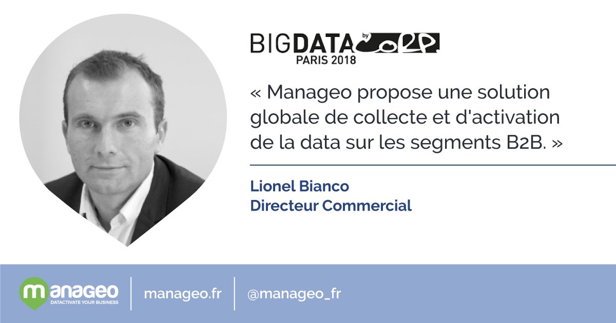 Si_byAltares's tweet image. Retour sur notre présence au salon @bigdataparis : @BiancoLionel de Manageo : 
#data #bigdata2018 #b2b