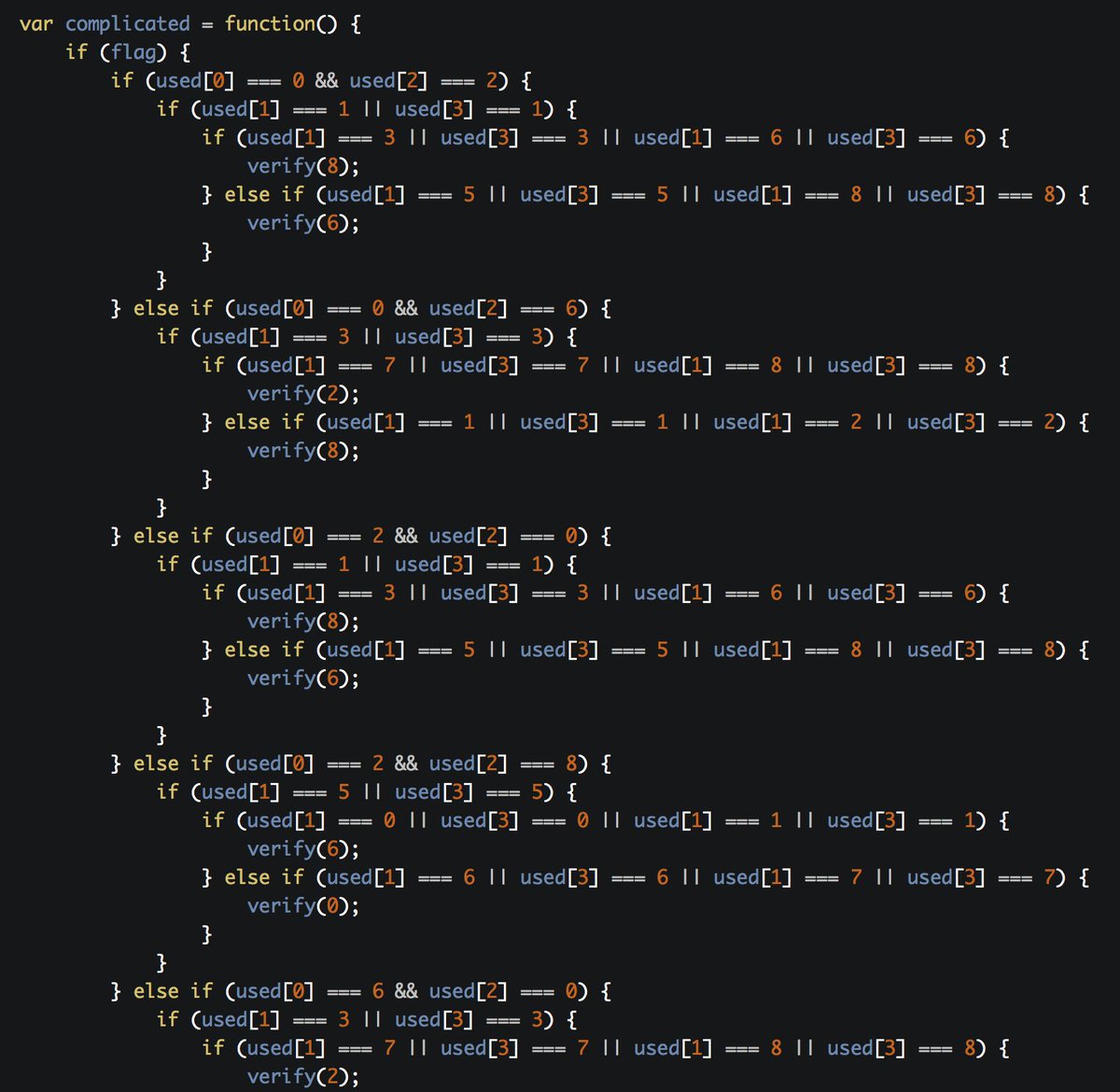 frededison's tweet image. Complicated?! #codinghorror