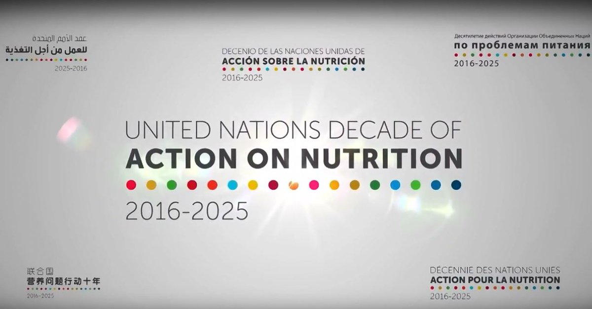 UN_Nutrition's tweet photo. The #NutritionDecade is all of us, working together, to catalyze action & investment to end all forms of #malnutrition. Watch the video message from Anna Lartey, @UNFAO Director of Nutrition: "Now we have to move into 'action mood'โ! > https://t.co/JjBujQoxaG https://t.co/DN7bBSdgB1