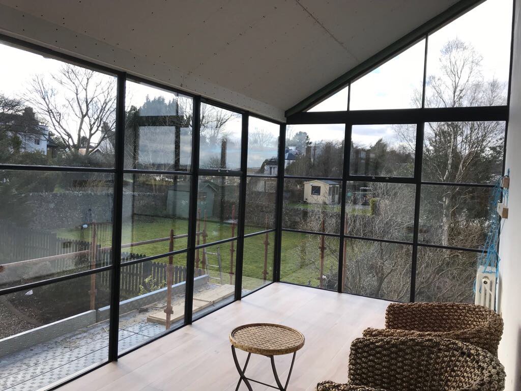 dcwwindows's tweet image. Interesting 1st floor orangery designed and installed for a client #scottishwindowsolutions #crittall