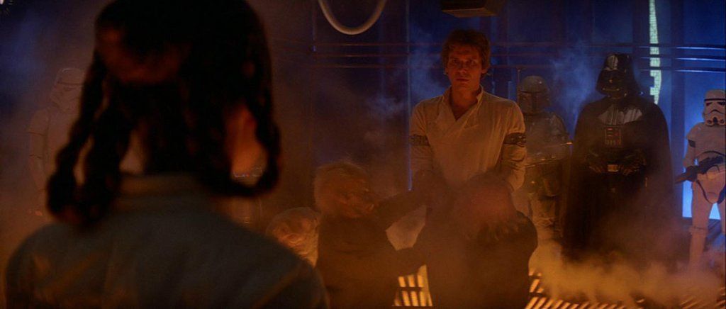 THE EMPIRE STRIKES BACK (1980) 

DP: Peter Suschitzky 
Dir: Irvin Kershner 
More Shots: bit.ly/2pM0TQw