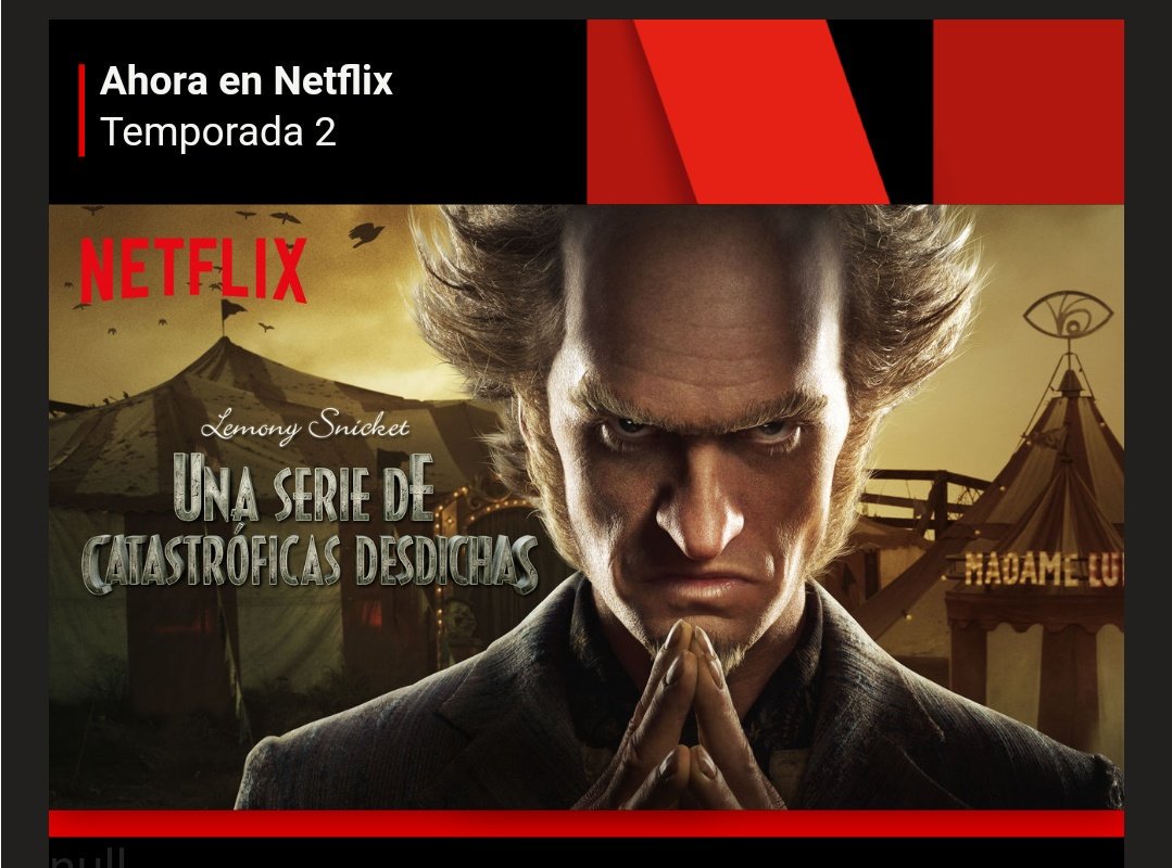 PreviouslyFilmx's tweet photo. #PrevNetflix
#UnaSerieDeCatastroficasDesdichas
La serie de @NetflixES estrena hoy su segunda temporada con 10 capítulos.
Recordamos que la 3° será la última https://t.co/7SkvjVRTdg