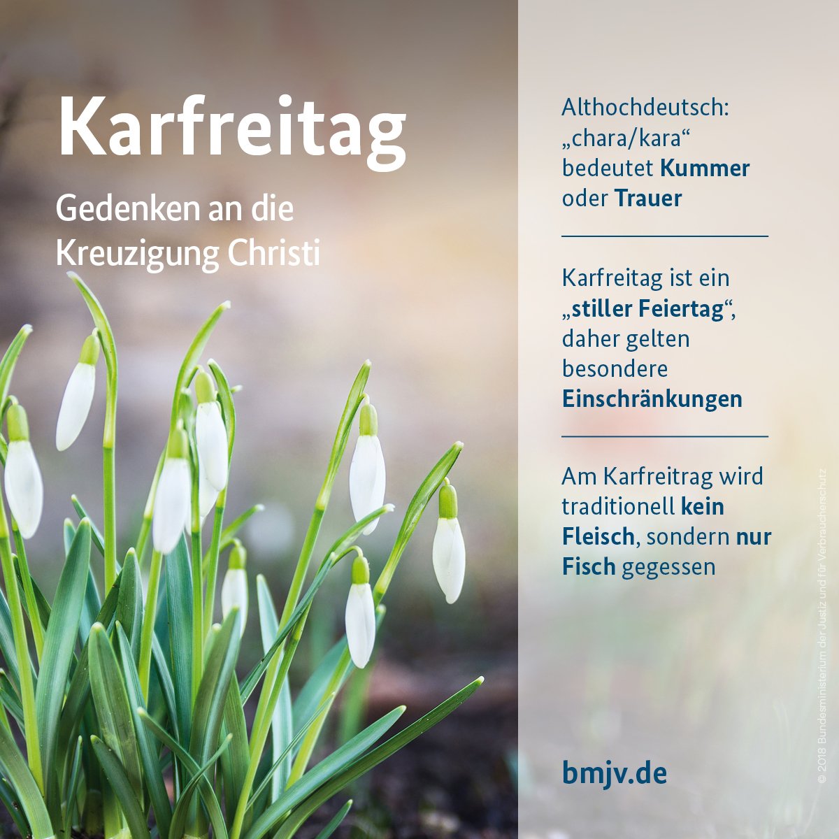 Bm Der Justiz Und Fur Verbraucherschutz A Twitter Haben Sie Sich Auch Schon Gefragt Was Ein Tanzverbot Mit Karfreitag Zu Tun Hat Oder Warum Traditionell An Diesem Fisch Gegessen Wird Hier