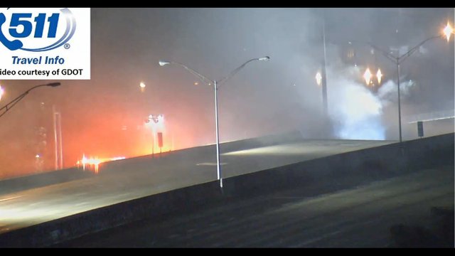 KatieBeasleyATL's tweet image. How could we EVER forget?! One year ago today...the I-85 fire and bridge collapse happened. It's hard to believe it's already been a year! These images are still CRAZY!! Here's a great article about the case, one year later dlvr.it/QMrlxd  @GoodDayAtlanta