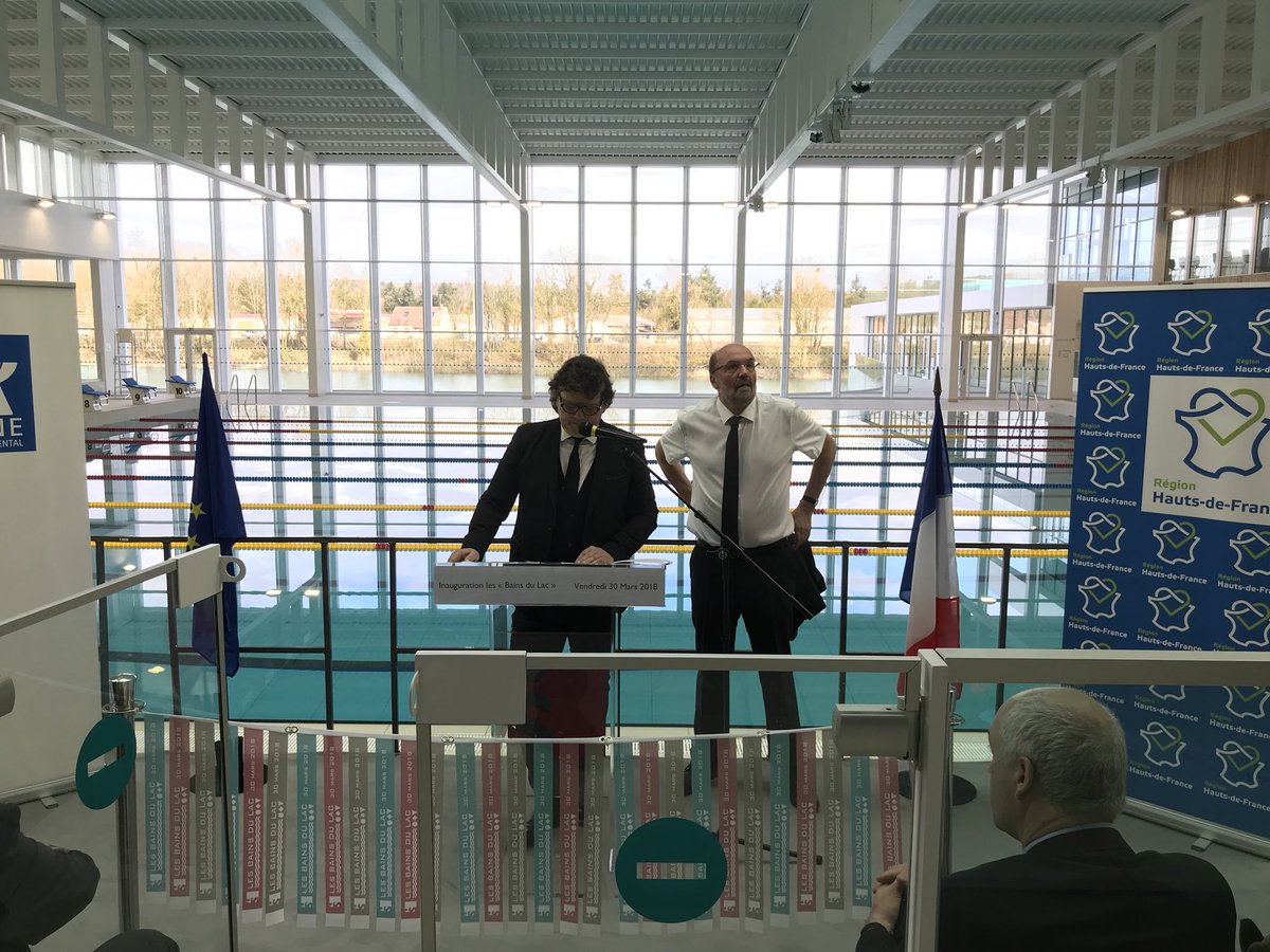grandsoissons's tweet photo. Inauguration du nouveau complexe aquatique Les Bains Du Lac du GrandSoissons #grandsoissons #soissons #mercinetvaux #complexeaquatique #tourismesoissons #piscine #inauguration https://t.co/COEZt1WJN8