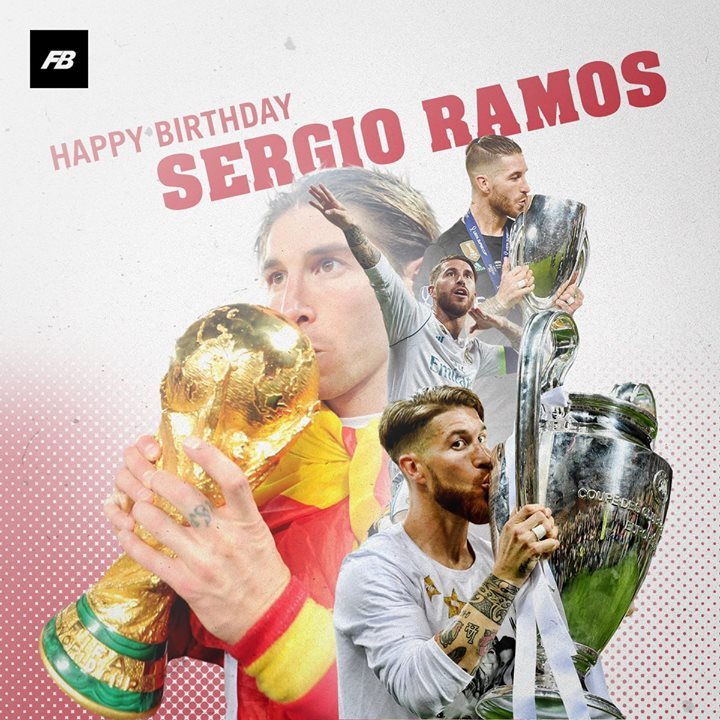 Happy Birthday Sergio Ramos! 