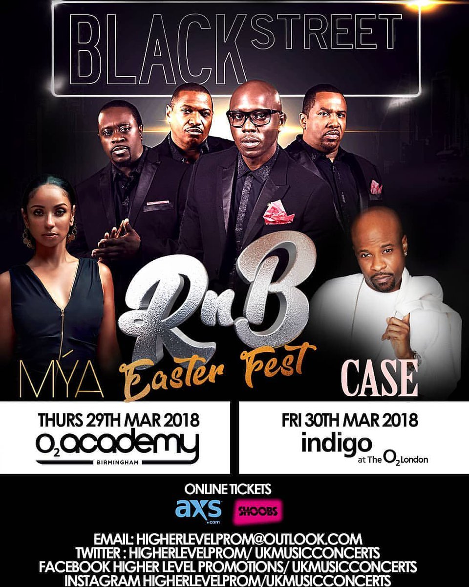 Thank you, Birmingham!! #London I'm on the way! See you tonight w/ @myaplanet9 <a href="/Blackstreet_Ent/">Blackstreet</a> Only a few #tickets left! Tickets Available @ticketmaster @ticketmasterUK
#Friday March 30, 2018 @indigoattheo2
<a href="/sweetrnb/">Sweet Rnb 🇿🇲</a>
@ukmusicconcerts
@axstvconcerts @axsevents
