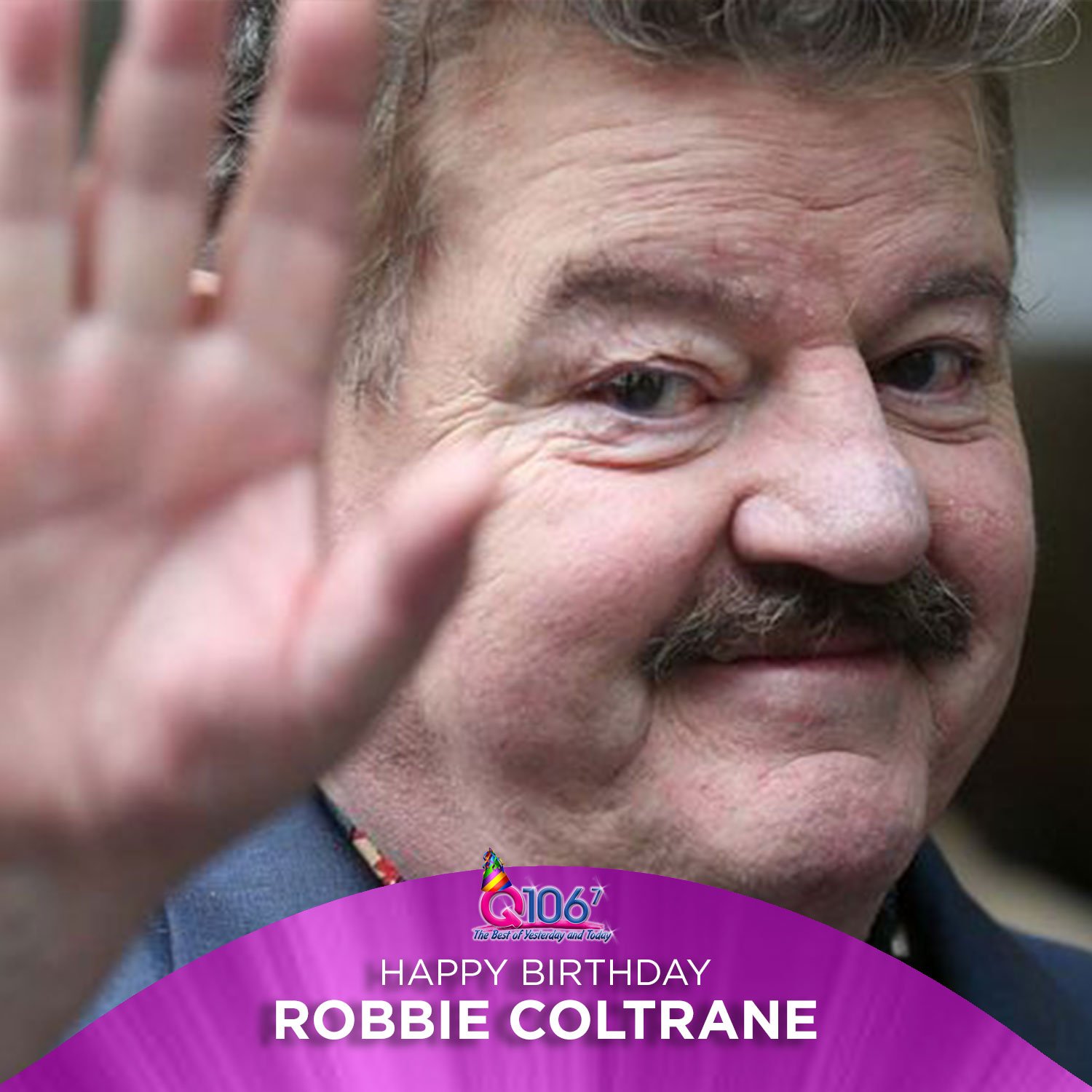Happy Birthday to Hagrid! Actor Robbie Coltrane turns 68 today! 