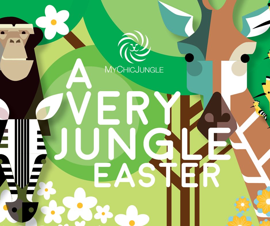 Tanti auguri di #BuonaPasqua da tutta la giungla! #MCJ #creativityinthejungle