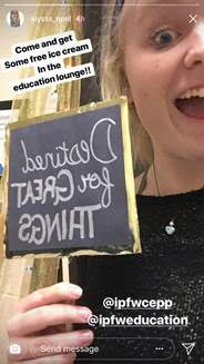 PFWSchoolOfEd's tweet photo. 📢Shout out to our AMAZING students! 🐘
🤗We loved eating ice cream sundaes 🍨 &amp; getting know you better! 💓😜Keep taking those SELFIES!🤳
@EDLD_ipfw @IPFW4teachers @IPFWnews #ipfw #ipfwcepp #selfies #selfiesforicecream #ipfwselfiestation https://t.co/md2mZxAvjd