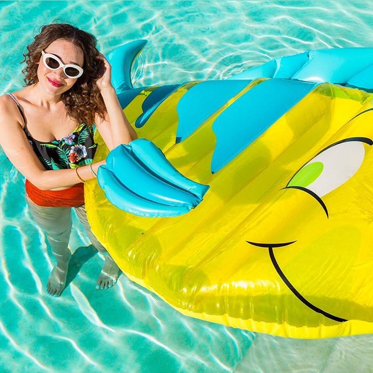 little mermaid floaties