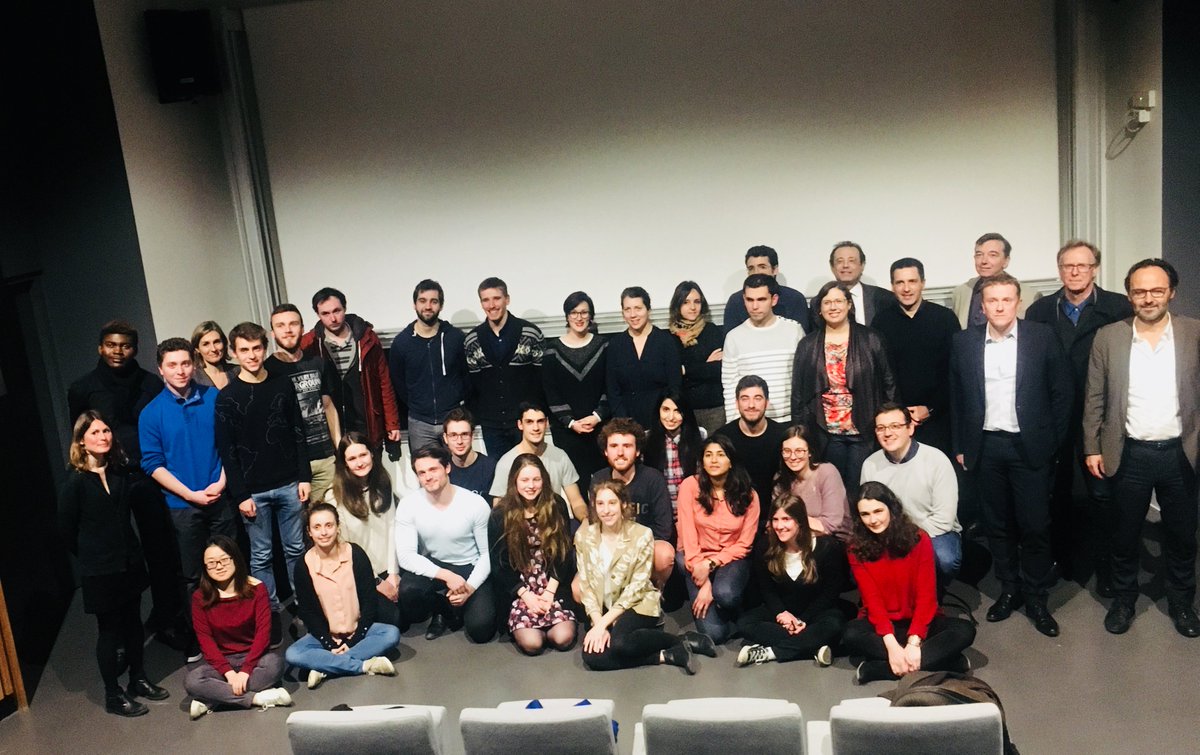 ESPCI_Paris's tweet photo. #PSLHackbyEDF c'est fini ! mais pas complètement : tous les lauréats iront présenter leurs idées devant les équipes @EDFofficiel Merci à tous les participants @JY_MOISE @FGonczi @BrunoRostand @ChimieParisTech @MINES_ParisTech @ESPCI_Paris @psl_univ https://t.co/kXgAx6pa6i