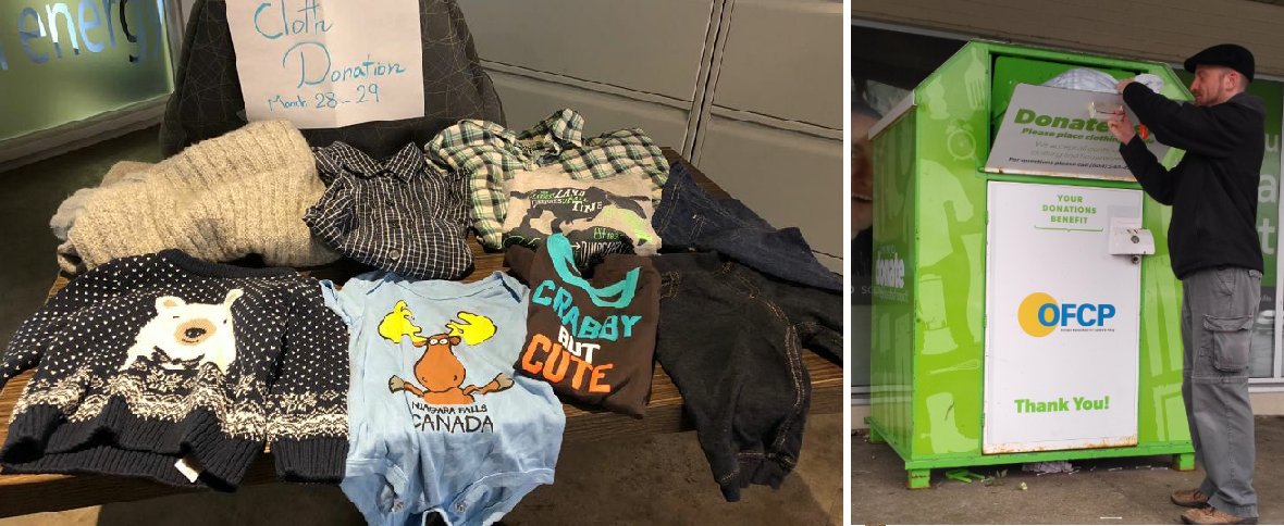 thrift store children's clothes