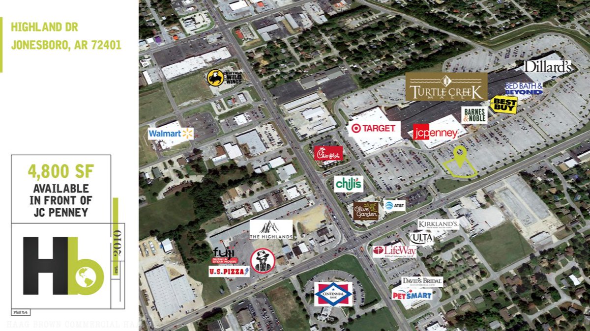 haagbrown's tweet image. 4,800 SF #Available in #New #RetailCenter on Highland | ow.ly/xJcP30j7lUs #CRE #Hbcommercial #Mall