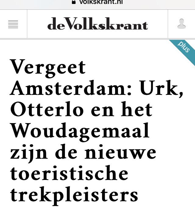 gabhazeleger's tweet photo. Vergeet Amsterdam, Otterlo de nieuwe trekpleister voor de toeristen!! https://t.co/9FQxAfPXTv