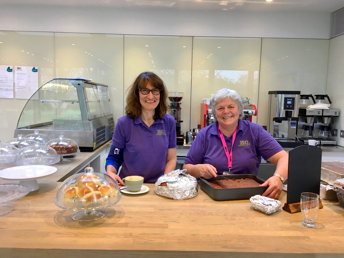 CopleysFood's tweet photo. We’re really happy to be providing our delicious food and friendly service @henrymooresg #HenryMooreCollections cafe. Here are a few shots of the team just before we open for the first time. We’re now open here and @Hopleys_Cafe! Come and see us this Easter weekend. https://t.co/SNK8VsonuE