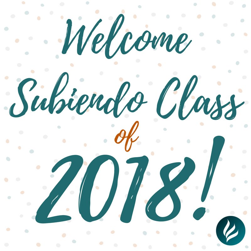 80 rising leaders from across the state of Texas have been selected to attend this year's @SubiendoAcademy at @UTAustin. We commend you on your academic & personal achievement, and recognize your outstanding leadership potential! Welcome #Subiendo2018! #AspiretoLead