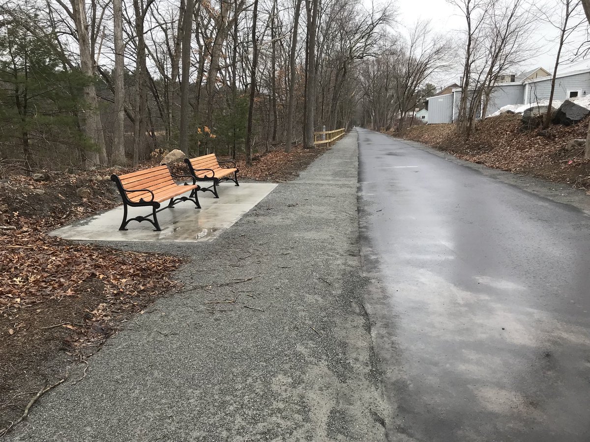 The signs are going up and the finishing touches are in place. It must really be happening. Can’t wait to enjoy #brucefreeman #railtrail #bfrt #acton.