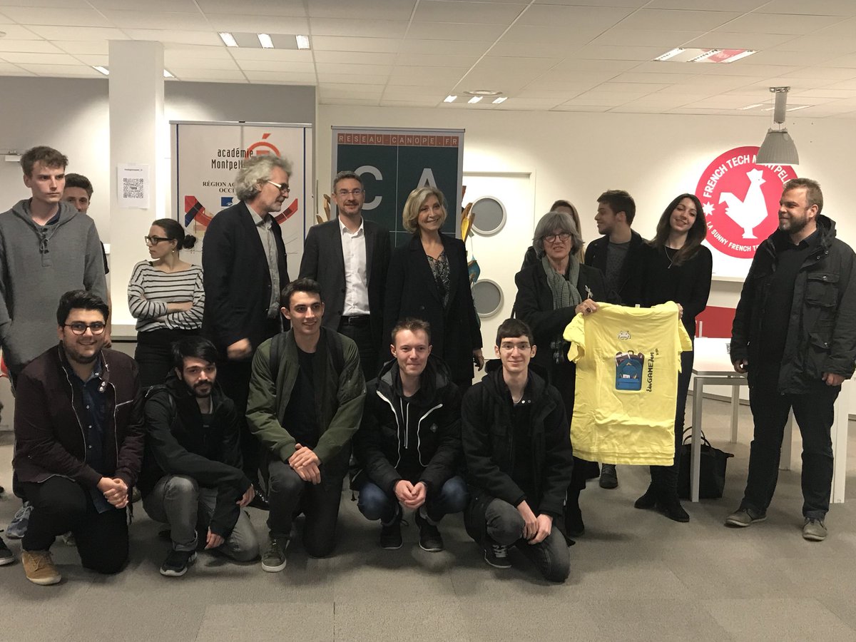 chantal_marion's tweet photo. Représente @Saurel_P Lancement des #ICC par #edugamejam_fr @Mtp_FrenchTech @Montpellier3m toujours près des étudiants @DANEMontpellier #HotelFrenchTech #edTech @reseaucanope #creation #accompagnementpedagogique @LeRectorat @sbrncaliaros @jsvigouroux https://t.co/GPnHfxzGXU