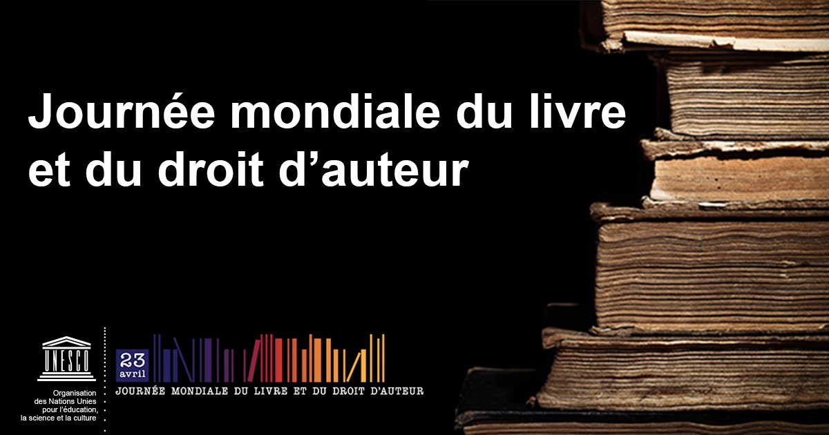 📣 Avis aux artistes talentueux ! 📣

Que vous soyez auteur, illustrateur, conteur, slameur… 

Venez partager votre passion et animer un atelier créatif au Siège de l’UNESCO le 23 avril pour célébrer la #JournéeDuLivre !

📚 on.unesco.org/livres18