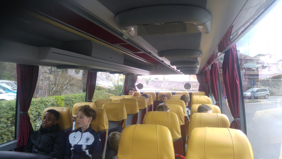 AFCWAcademy's tweet photo. TOUR: @AFCWimbledon U12/13s finish their first game of the Gallini World Cup as 3 nil winners - Wilson, Russ &amp; Lindo. Back on the coach for lunch now. https://t.co/wS9OCuUY27