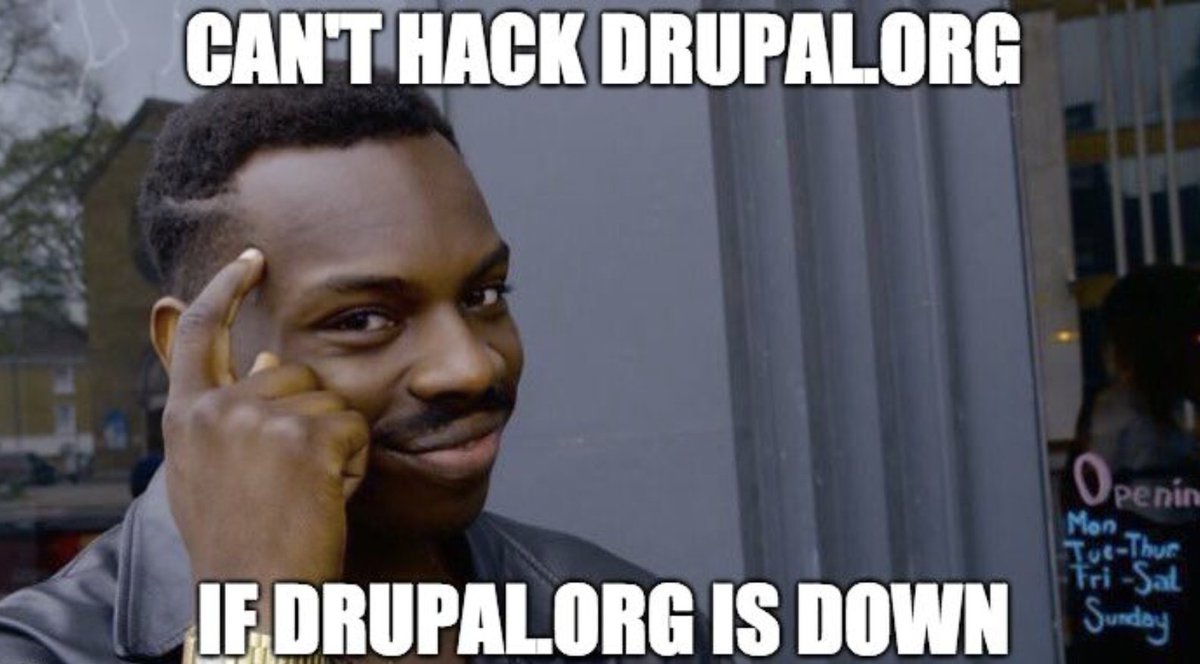 drop_guard's tweet image. Best of - Update marathon 2018 
bit.ly/2Id6VAv
#drupalgeddon2 #DrupalSecurity #drupal