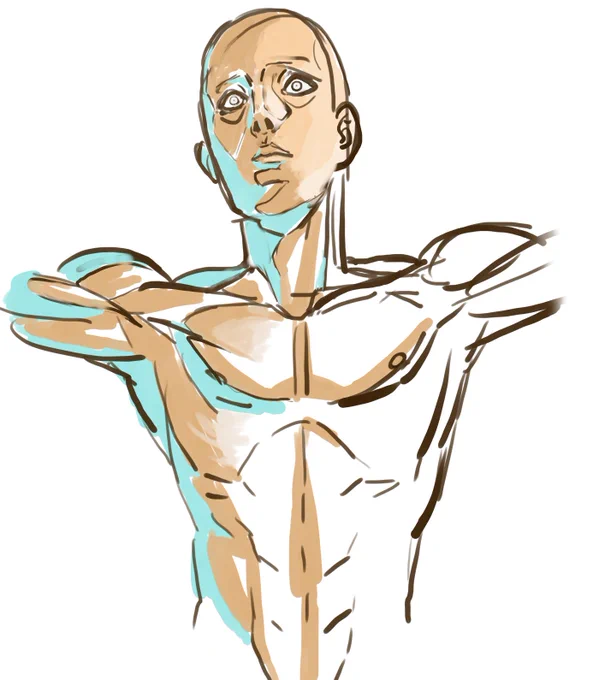 疲 