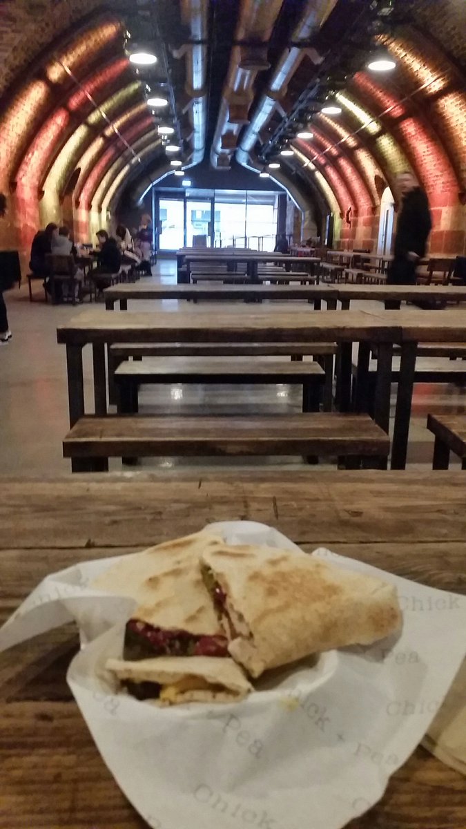 <a href="/chickandpeafood/">Chick+Pea</a> food for a fiver, with a view. Excellent