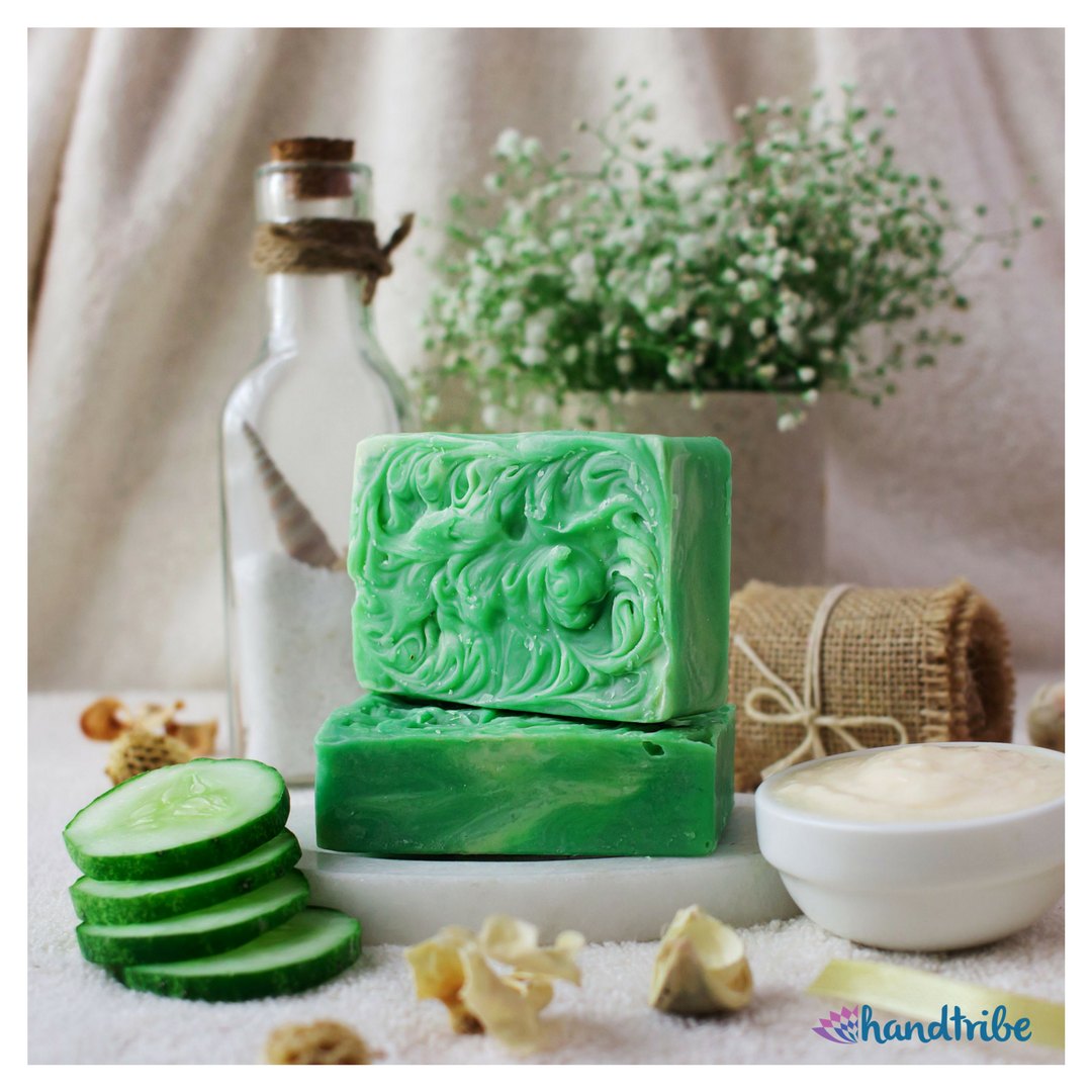 hand_tribe's tweet photo. Soap that's good enough to eat!

This Cucumber and Yoghurt based handcrafted soap is exactly what your skin needs to beat the heat.

Get it here - https://t.co/Hzm8pMiuxG

#soap #beauty #skin #skincare #handmade #handcrafted #handtribe #likeforlike #likesforlikes https://t.co/q8Sp4EoB23
