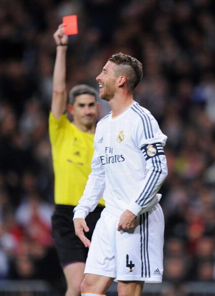 Happy birthday El Capitano Sergio Ramos.

Some one give him a red card present  