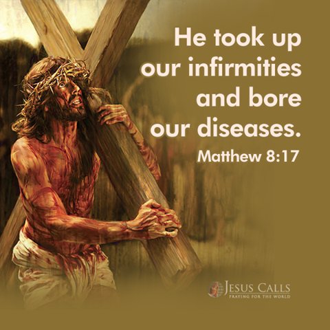 4showuright's tweet photo. @DwntwnDave #ScriptureFulfilled
our weaknesses and infirmities and bore away our diseases. [Isa. 53:4.] https://t.co/Z65cOcqzWm
