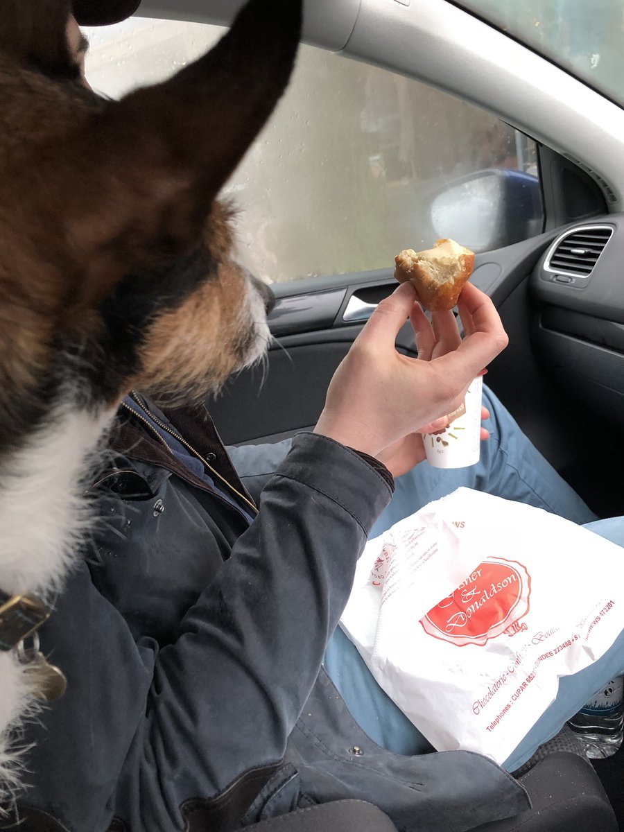 Boys introduction to <a href="/fisher/">Fisher</a>&amp;donaldson  #fudgedonut #fisher&amp;donaldson #standrews #scottishweather