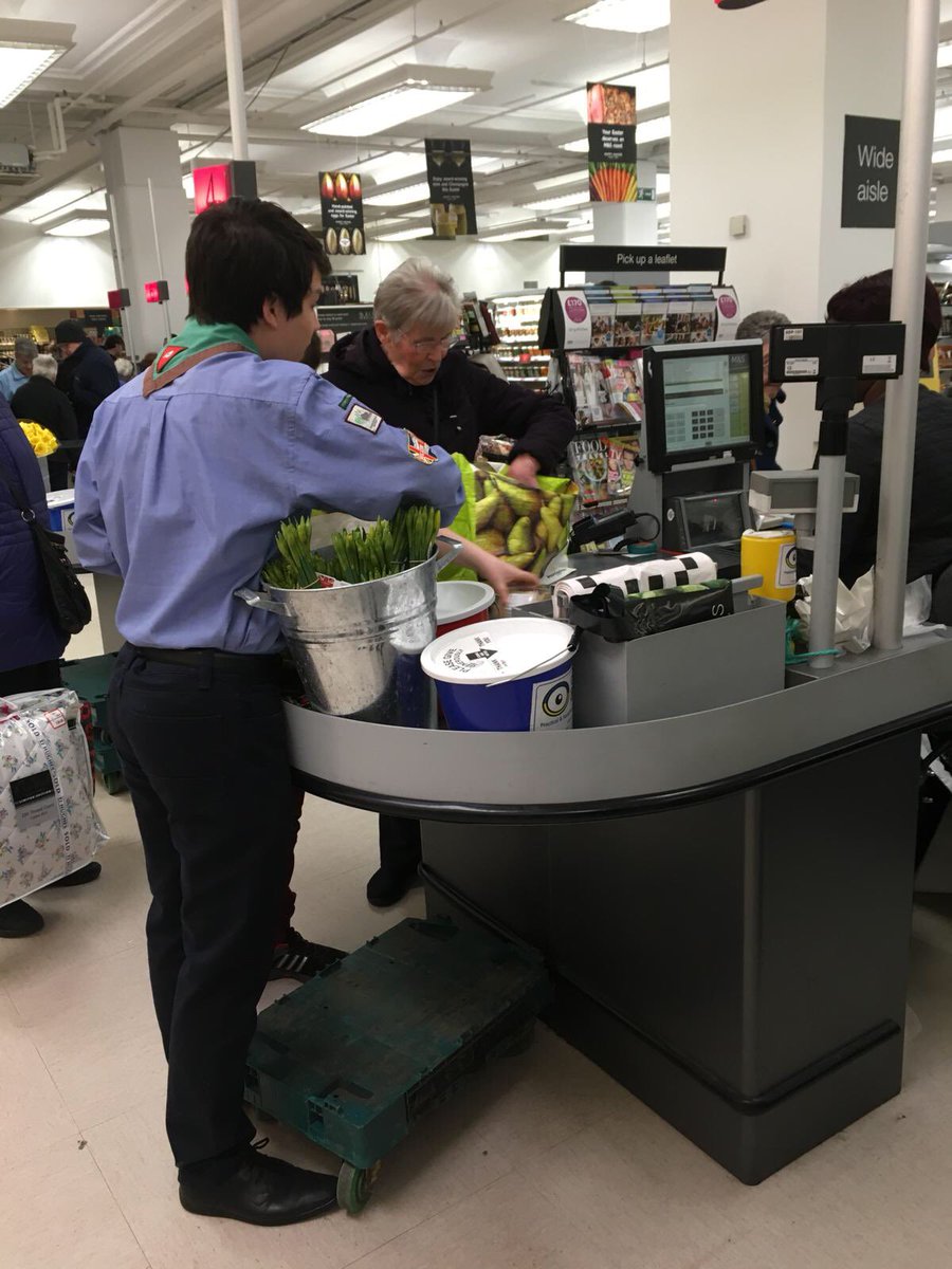 Shopping in Coventry today? Why not head to M&amp;S in West Orchards where our lovely participants will be on hand to help you pick your shopping ahead of this Easter Weekend! 🐣 #24UKWSJ