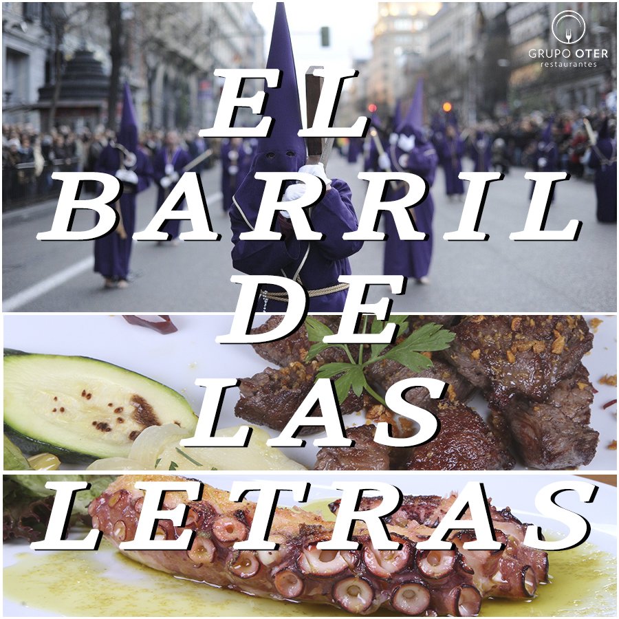 teituGO's tweet photo. No faltes a las más bonitas y famosas procesiones de Madrid. Ven a disfrutar hoy viernes en familia de una buena comilona en el Barril de las Letras y no te pierdas por la noche la extraordinaria Procesión del Silencio por el Barrio de las Letras.  😜 https://t.co/jElHYzMJwv