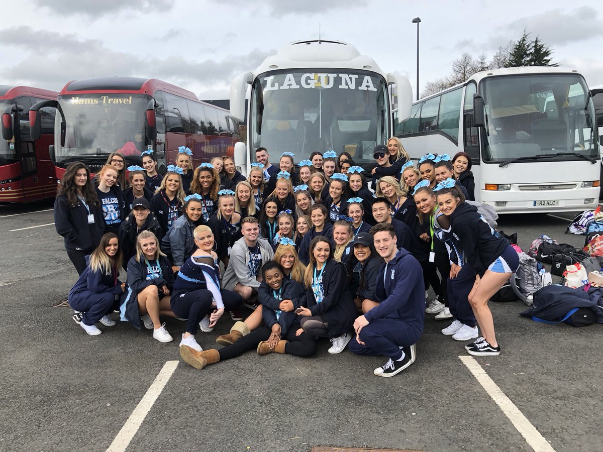 BUFalcons's tweet image. It’s our last competition of the season - @BCACheer_Dance University Nationals. Good luck to all our teams competing this weekend and to our cheer friends and family! 💙 @SUBUBournemouth @SUBUClubs @bournemouthuni
