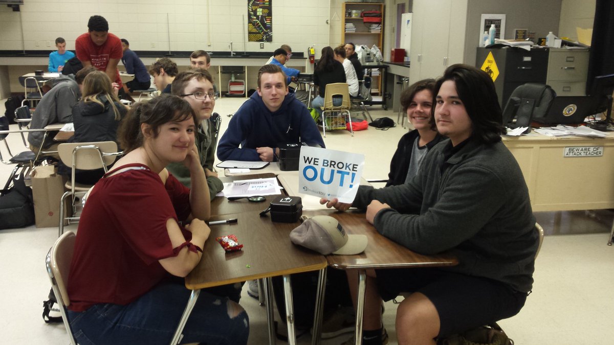 1st block winners! 19 min to #breakout