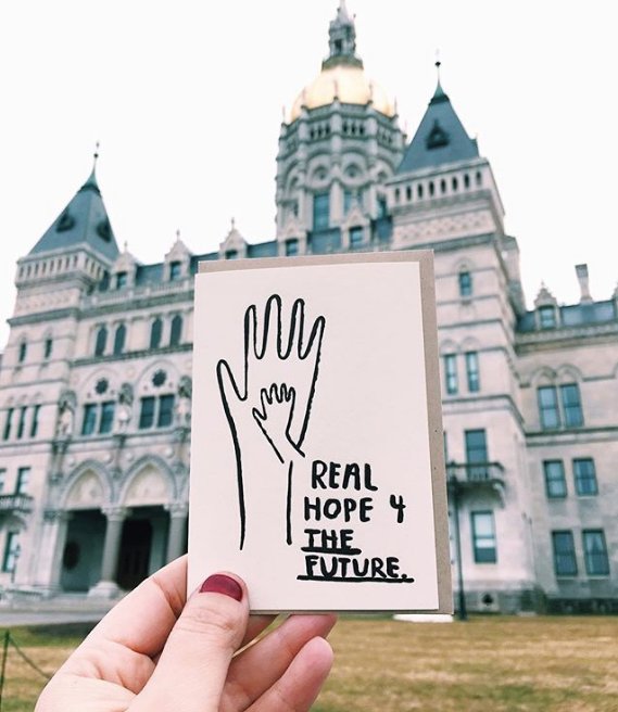 This weekend gave us real hope for the future 💛 Share with all future leaders and the parents raising them. #Enough Card by <a href="/peopleiveloved/">People I've Loved</a>