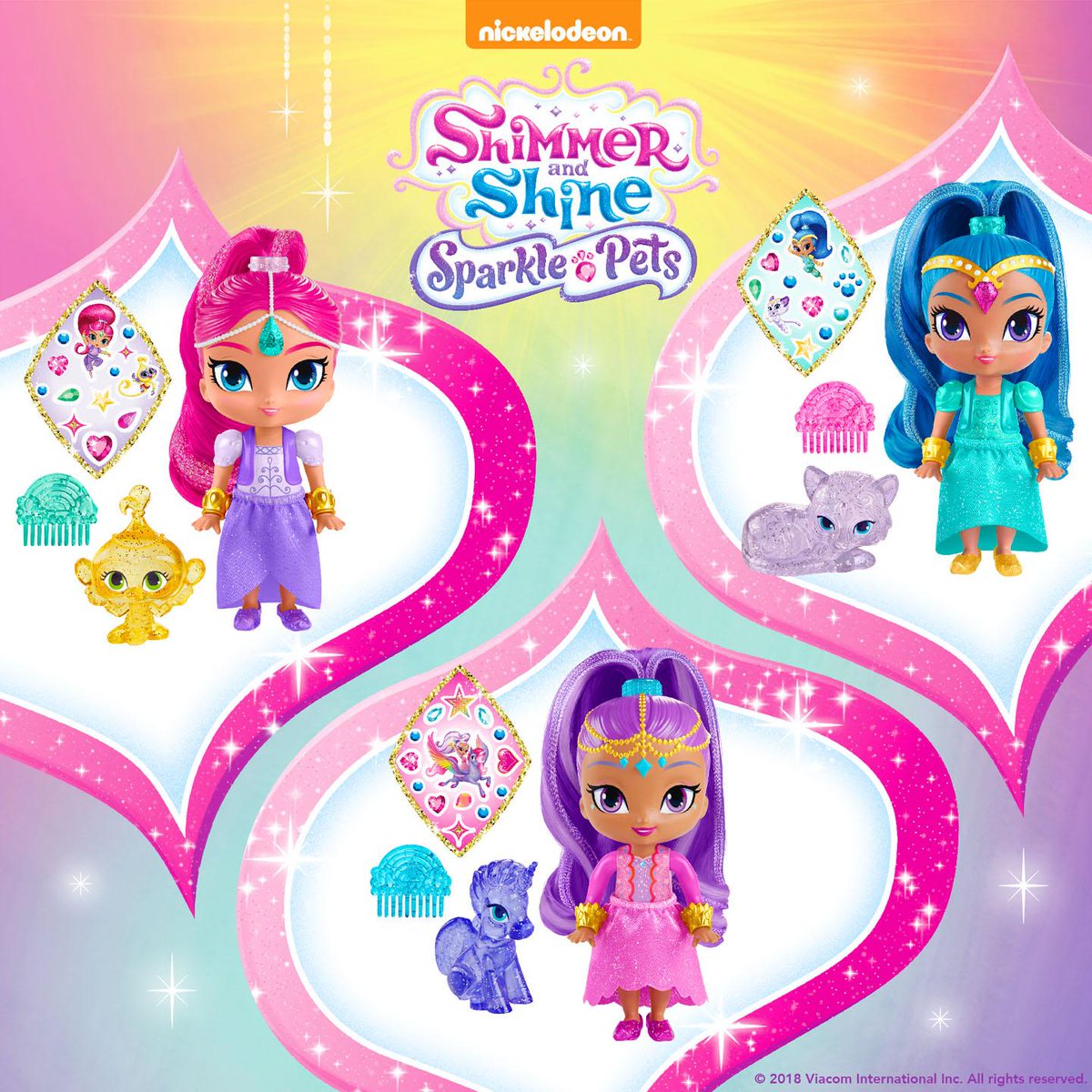 shimmer and shine dolls target