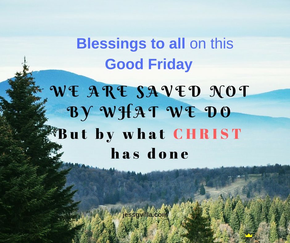 GirlBossByJess's tweet photo. We are saved by Christ :) #goodfriday #goodfriday2018 #holyweek2018 #jessgvilla #adulting #lifestyle #family  #theminifox https://t.co/LpLZlwzH1P