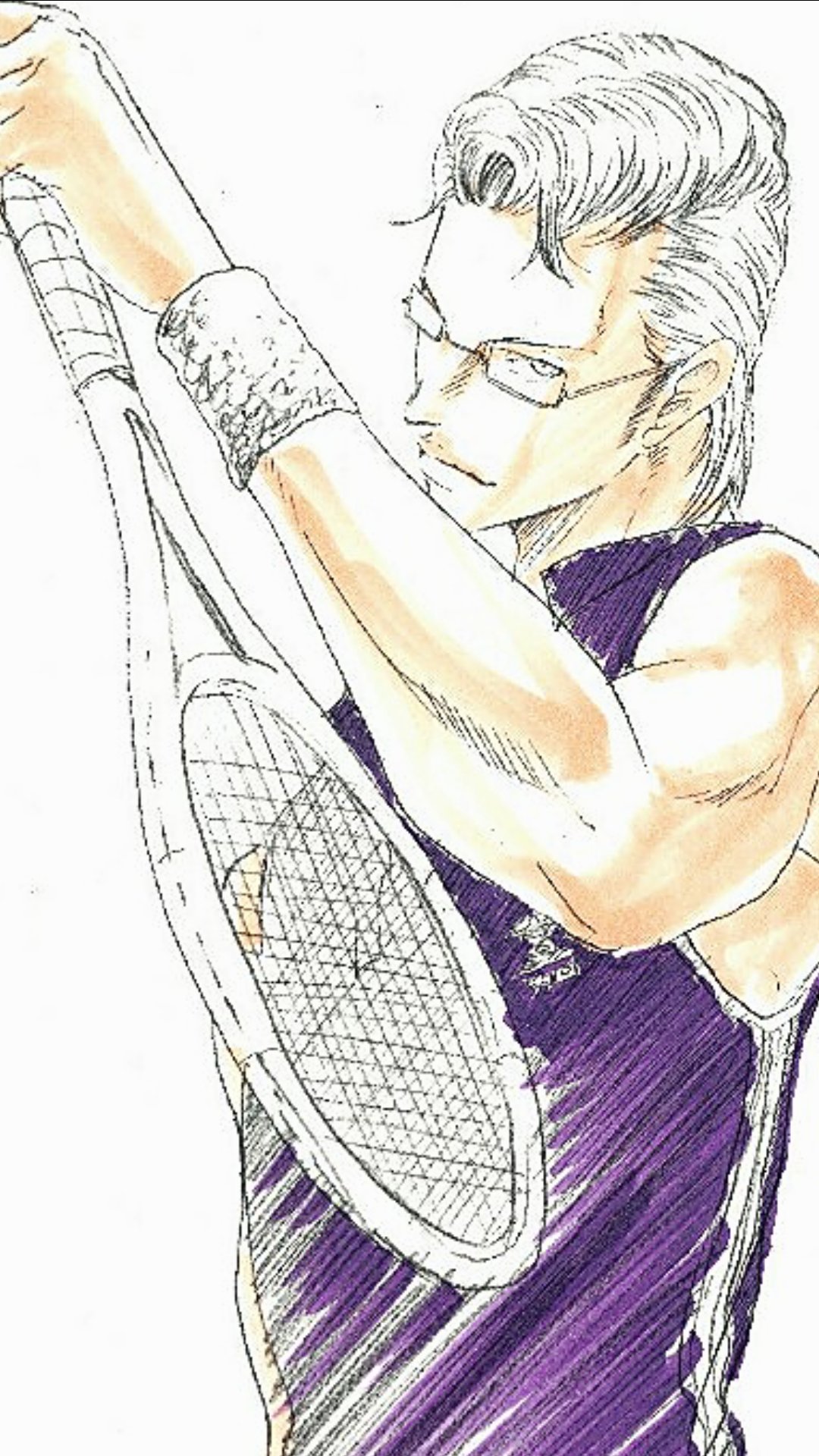 希少 テニスの王子様 財前光使用モデル DUNLOP MUSCLE WEAVE