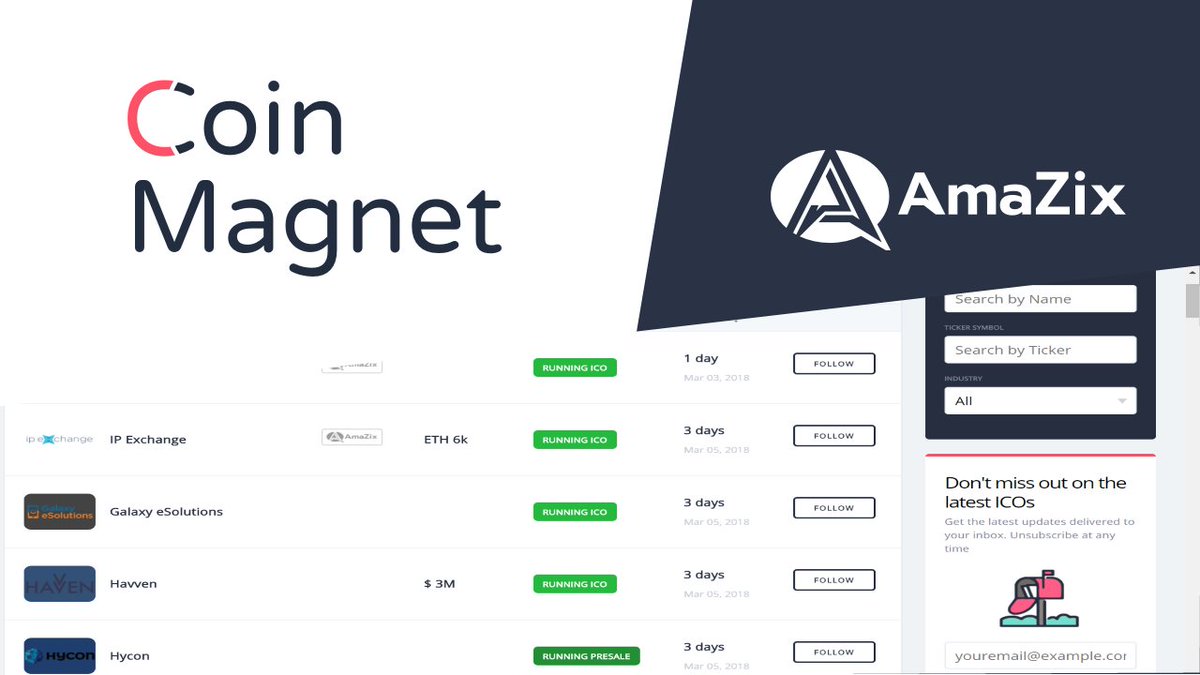 CoinMagnet_io's tweet photo. And finally the last 6 of the 18 new projects on Coin Magnet.

Omnitude:https://t.co/8BopuDzwAW
Lendo:https://t.co/stDWA0P6Gi
CryptoLoans:https://t.co/cB10W0Raop
MeetnGreetMe:https://t.co/e8T6DY6cLL
TokenPay:https://t.co/gxFKaBnXjs
Wawllet:https://t.co/RYeqcLS1de https://t.co/Y1HQunj7oD
