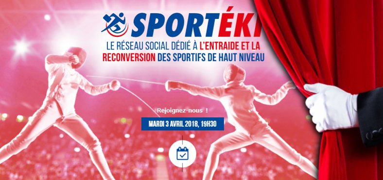 WeSportYou's tweet photo. Mardi 3 avril 2018 : lancement du #réseau #Sportéki au #CNOSF. Ce projet est dédié à l’#entraide et à la #reconversion des #sportifs de haut niveau #SHN et est porté par le @ClubInsepAlumni https://t.co/Sl5IbJNDSp https://t.co/yE2jRDRgup https://t.co/7aRyDuAPK4